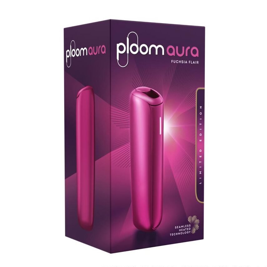 【日本代購】Ploom AURA 緋紅閃耀|四段模式自由調節・加熱菸主機